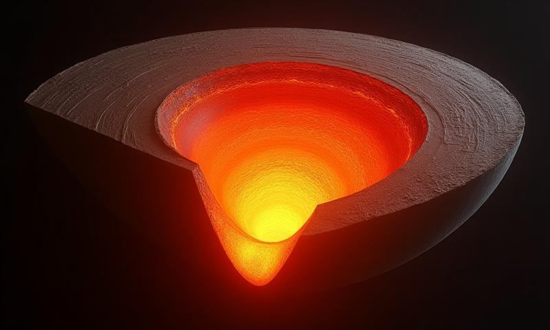 地球深部の構造に関する科学的な3Dシミュレーション